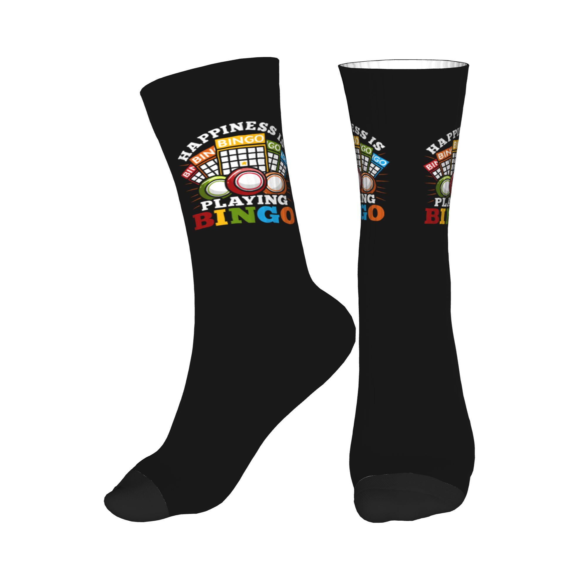 Women'S Fashion Socks - Hot Game Bingo Dress Socks Mens