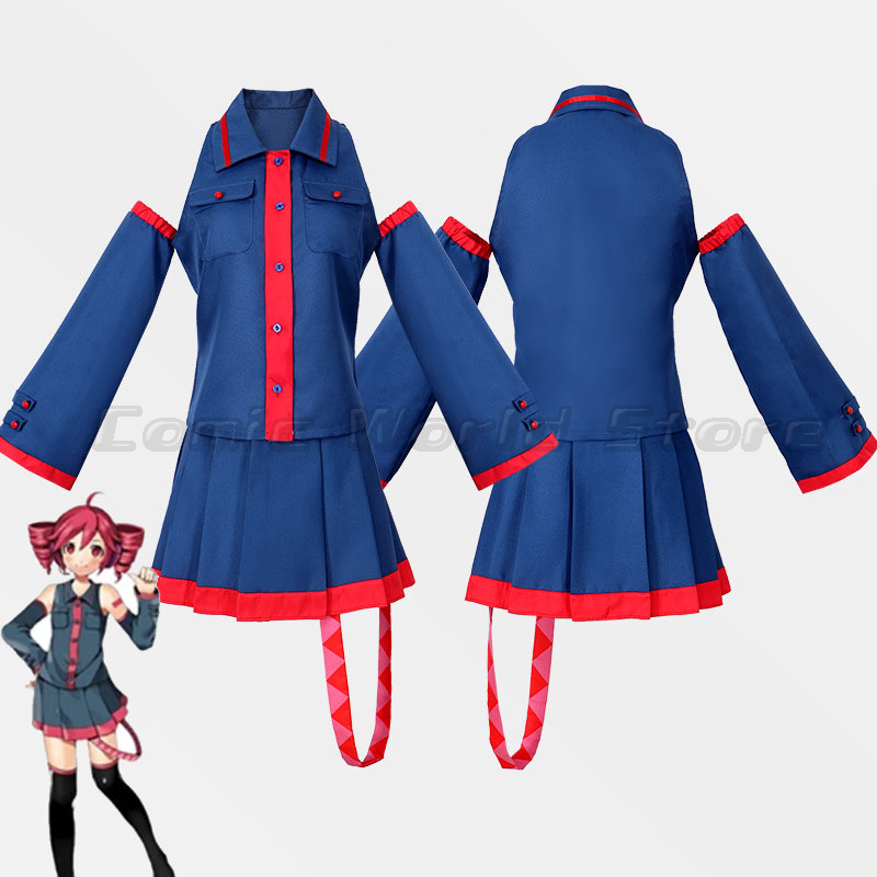 Women'S Fashion Korea - Anime Kasane Teto Cosplay Fashion Uniform