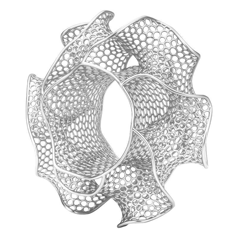 Women'S Fashion Website - IVOG Petals Design Gold Color Bracelet