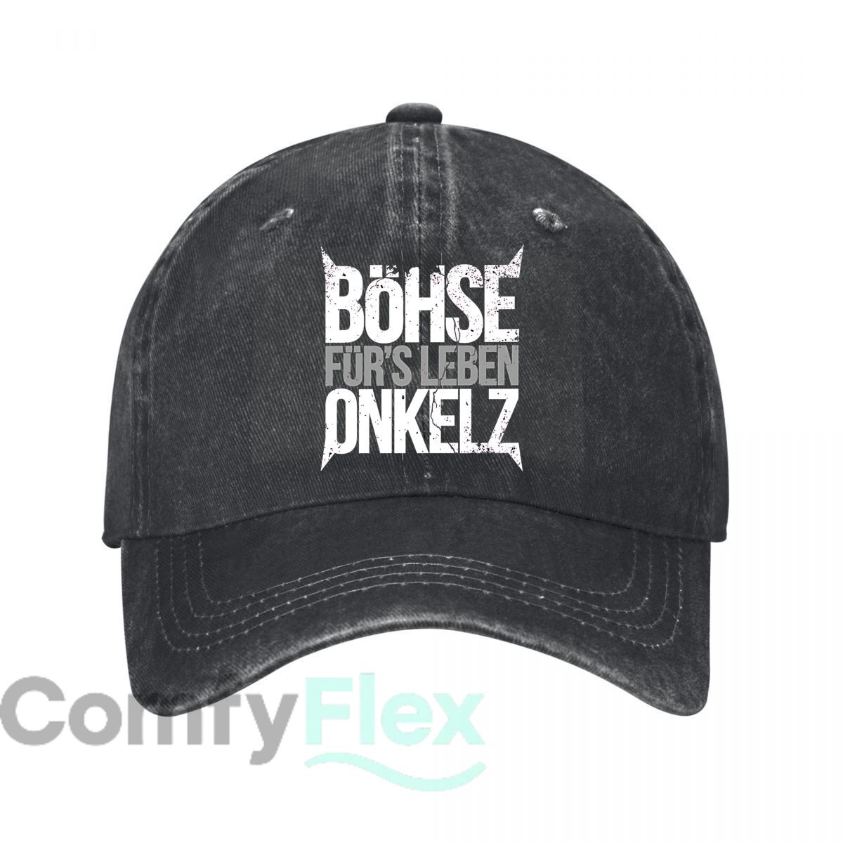 Women'S Fashion Visor - Grungy Böhse Onkelz Lyric Edge Text