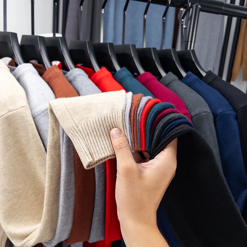 Ribbed Knit Sweater - 2026 New Men's Casual Sweater Round