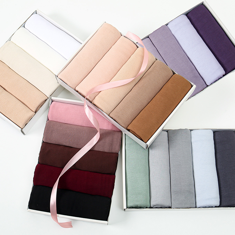 Women'S Fashion Trends - Premium Modal Cotton Jersey Hijab Scarf