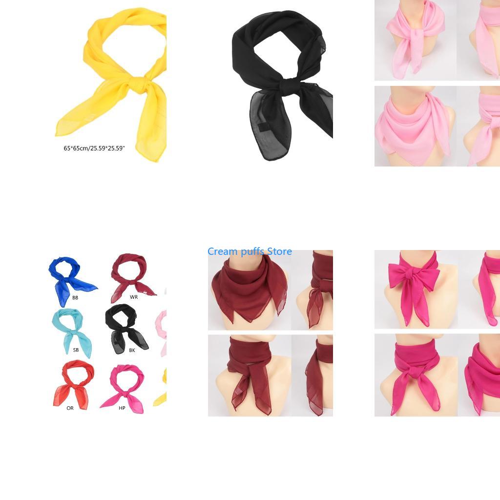 Women'S Fashion Of The 50S - 50LE 1950s Scarf Retro Hair Tie