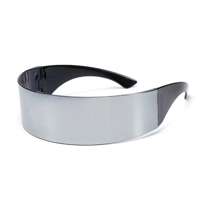 Y2K Futuristic Narrow Cyclops  - Women'S Fashion Visor ulasan dan harga