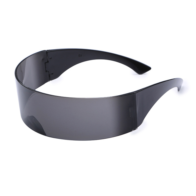 Y2K Futuristic Narrow Cyclops  - Women'S Fashion Visor ulasan dan harga