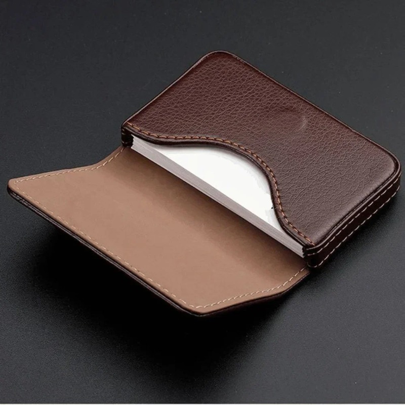Fashion Sized Stitched PU Leat - Women Fashion Visiting Card ulasan dan harga
