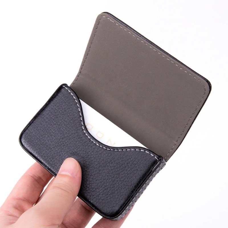 Fashion Sized Stitched PU Leat - Women Fashion Visiting Card ulasan dan harga