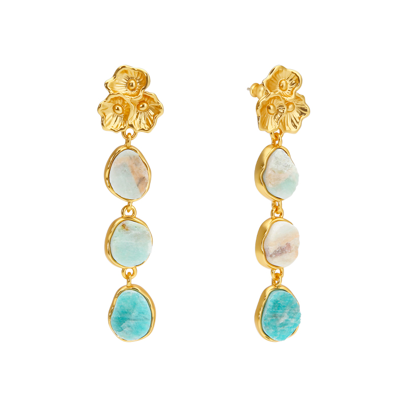 IVOG Green Semi-Precious Stone - Women'S Fashion Website ulasan dan harga