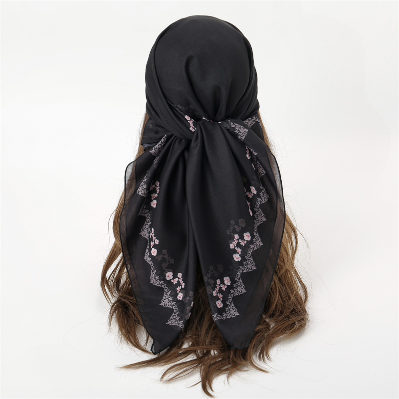 New Muslim Square Hijab Scarf  - Women'S Fashion Visor ulasan dan harga