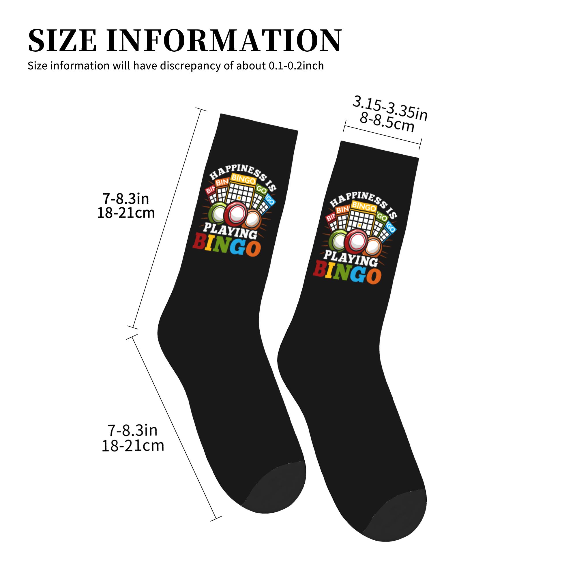 Hot Game Bingo Dress Socks Men - Women'S Fashion Socks ulasan dan harga