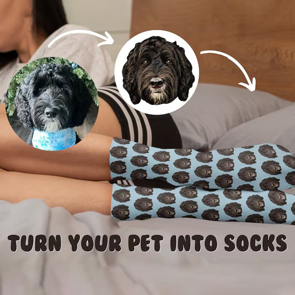 Customize face socks fashion h - Women'S Fashion Socks ulasan dan harga