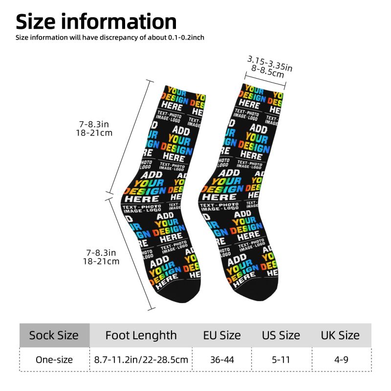 Personalized Custom Add Your N - Women'S Fashion Socks ulasan dan harga