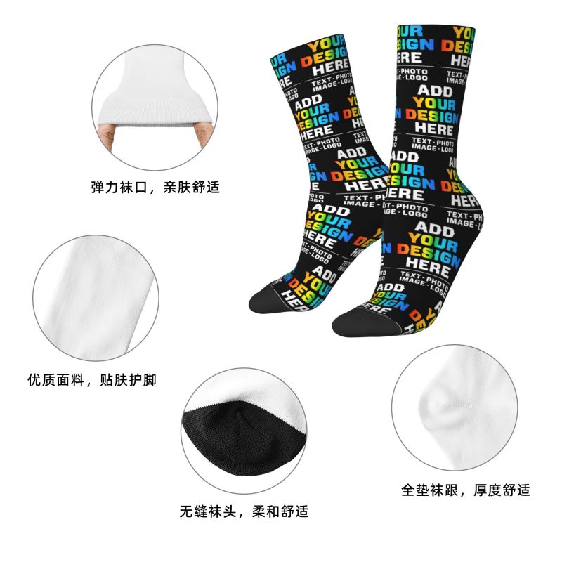 Personalized Custom Add Your N - Women'S Fashion Socks ulasan dan harga