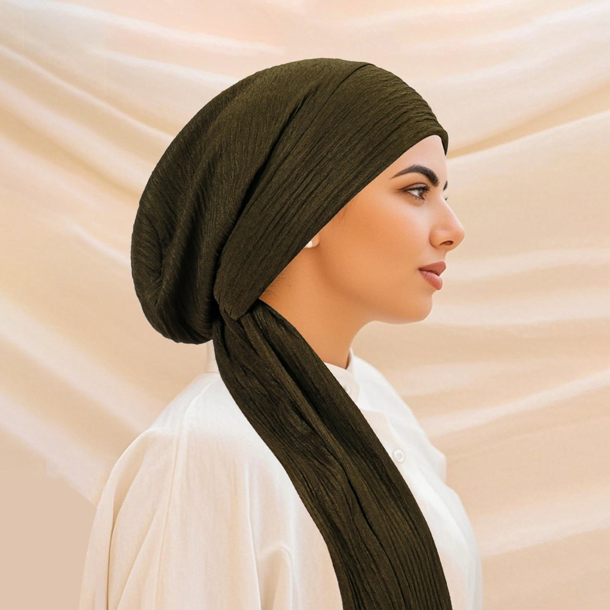 Luxury Spring knot Turban Hat  - Women'S Fashion Visor ulasan dan harga