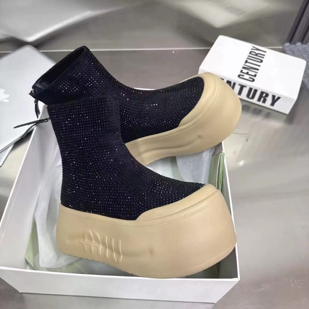 Luxury Rhinestone Woman Bootie - Women'S Fashion Korea ulasan dan harga
