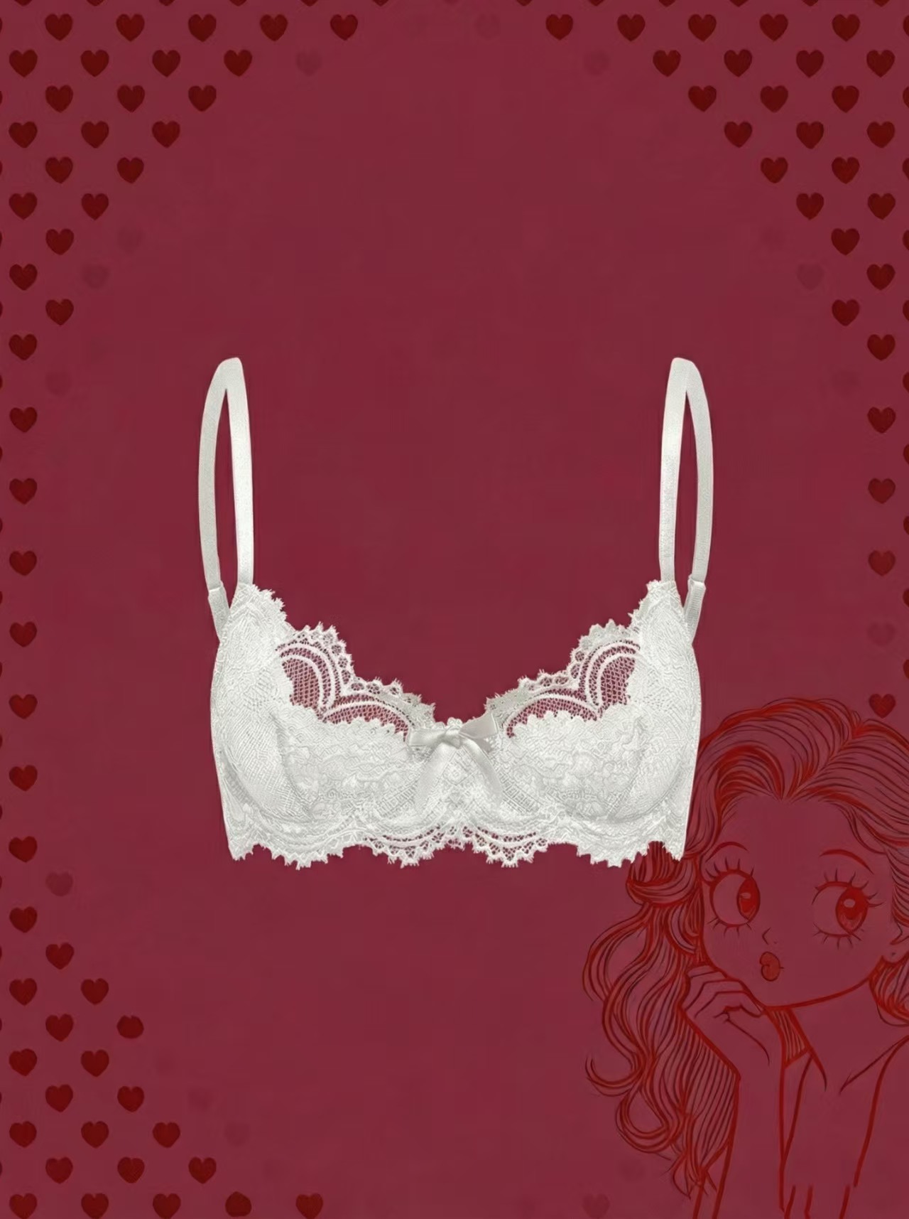 plus size women's bra sexy lac - Women'S Fashion Trends ulasan dan harga