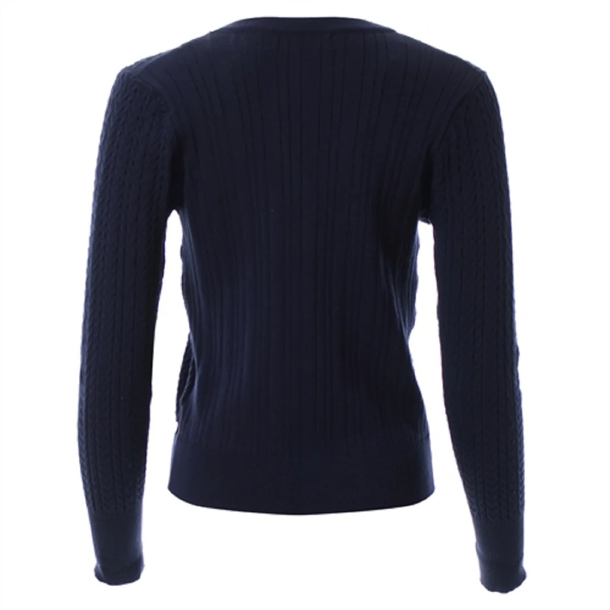 Plus Size Women's Button Down  - Ribbed Knit Sweater ulasan dan harga