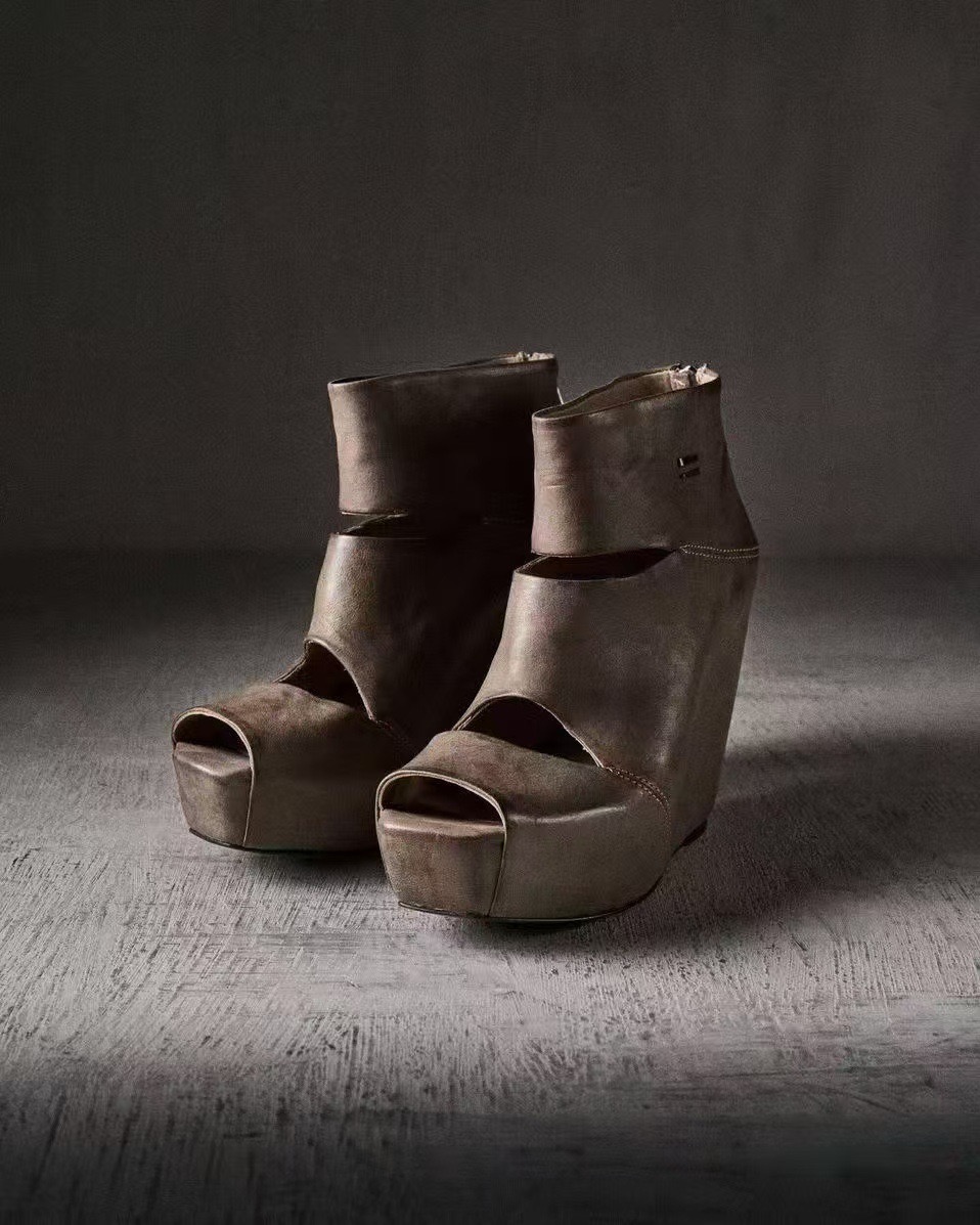 Summer New Women's Vintage Gre - Women'S Fashion Leather Boots ulasan dan harga