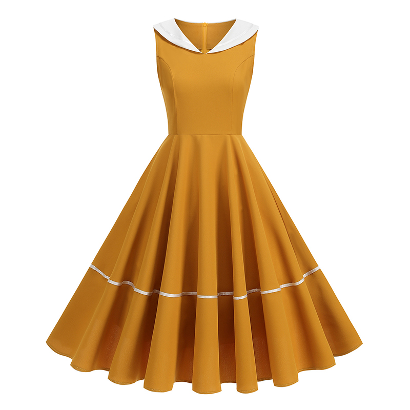 50s 60s Vintage Navy Style Dr - Women'S Fashion Of The 50S ulasan dan harga