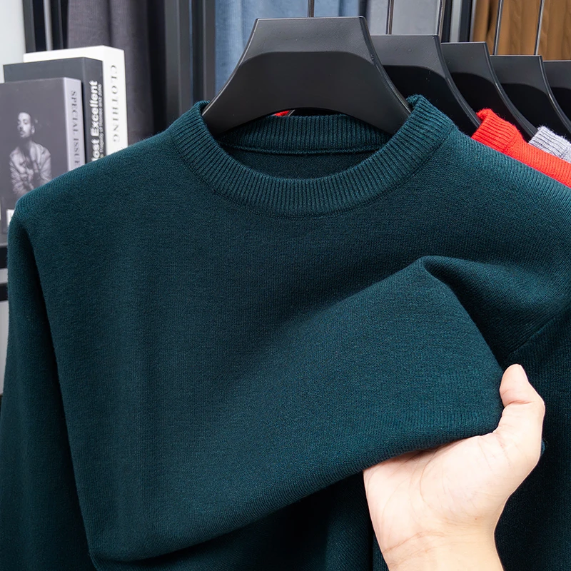 2026 New Men's Casual Sweater  - Ribbed Knit Sweater ulasan dan harga