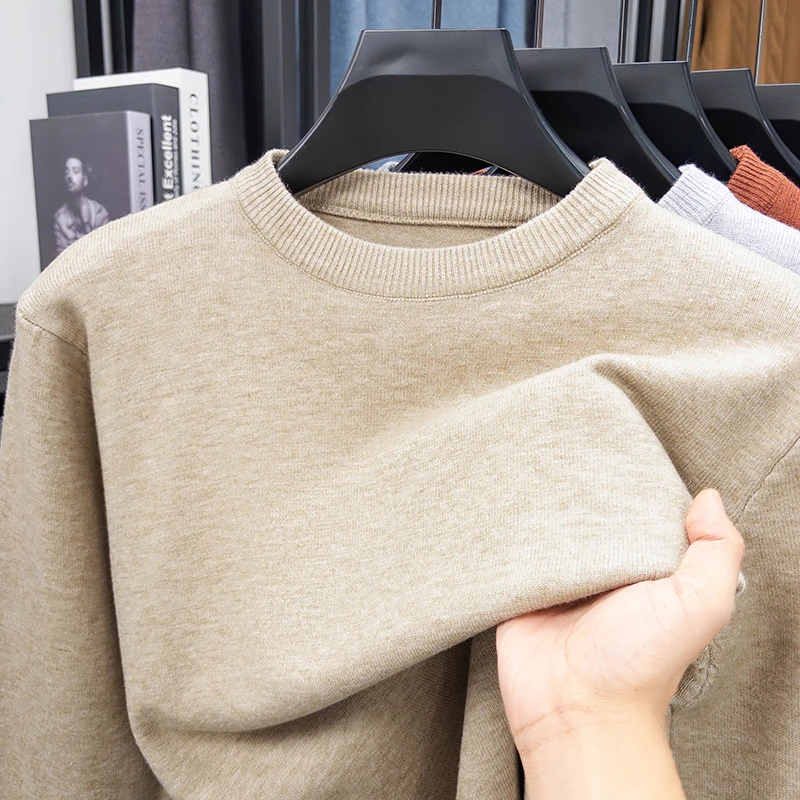 2026 New Men's Casual Sweater  - Ribbed Knit Sweater ulasan dan harga
