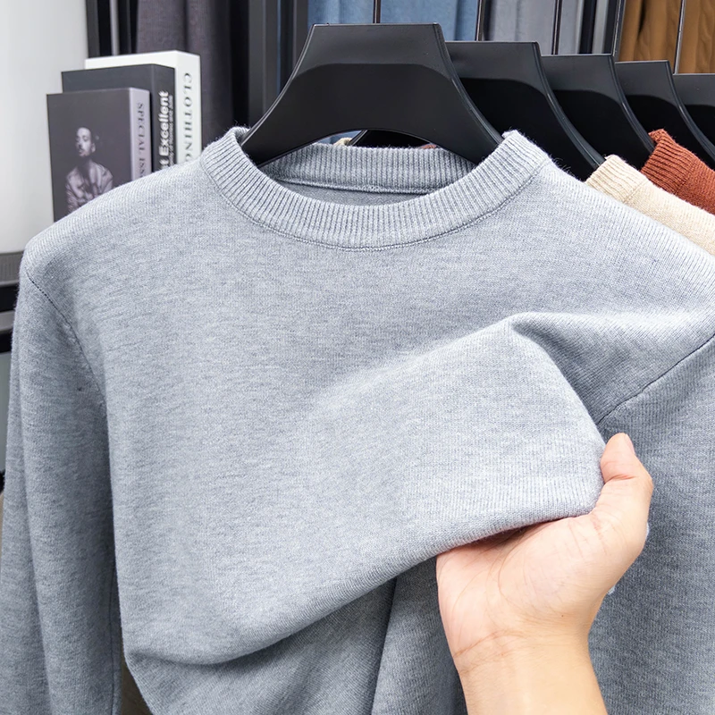 2026 New Men's Casual Sweater  - Ribbed Knit Sweater ulasan dan harga