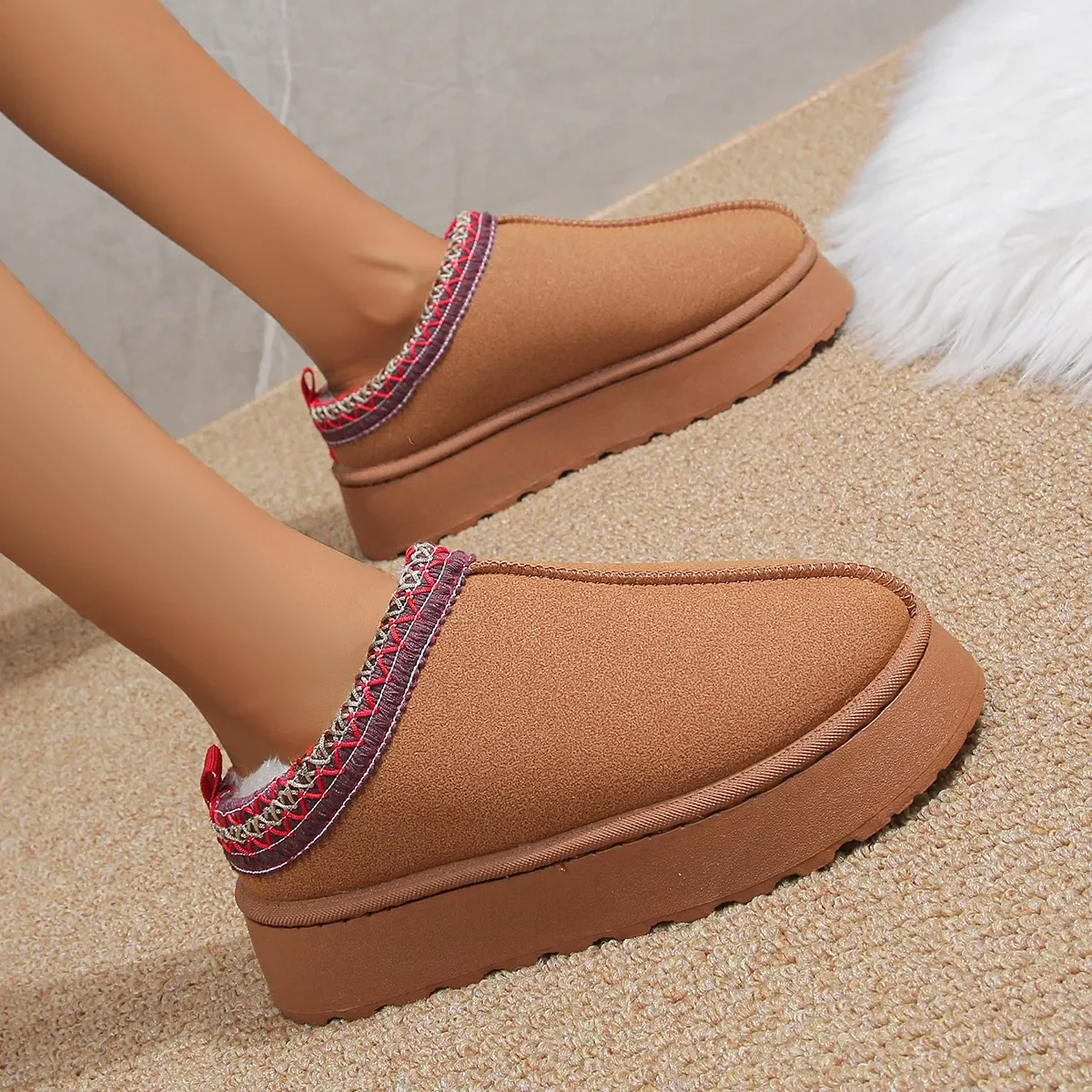 New Ankle Flats Platform Women - Women'S Fashion Ugg Boots ulasan dan harga