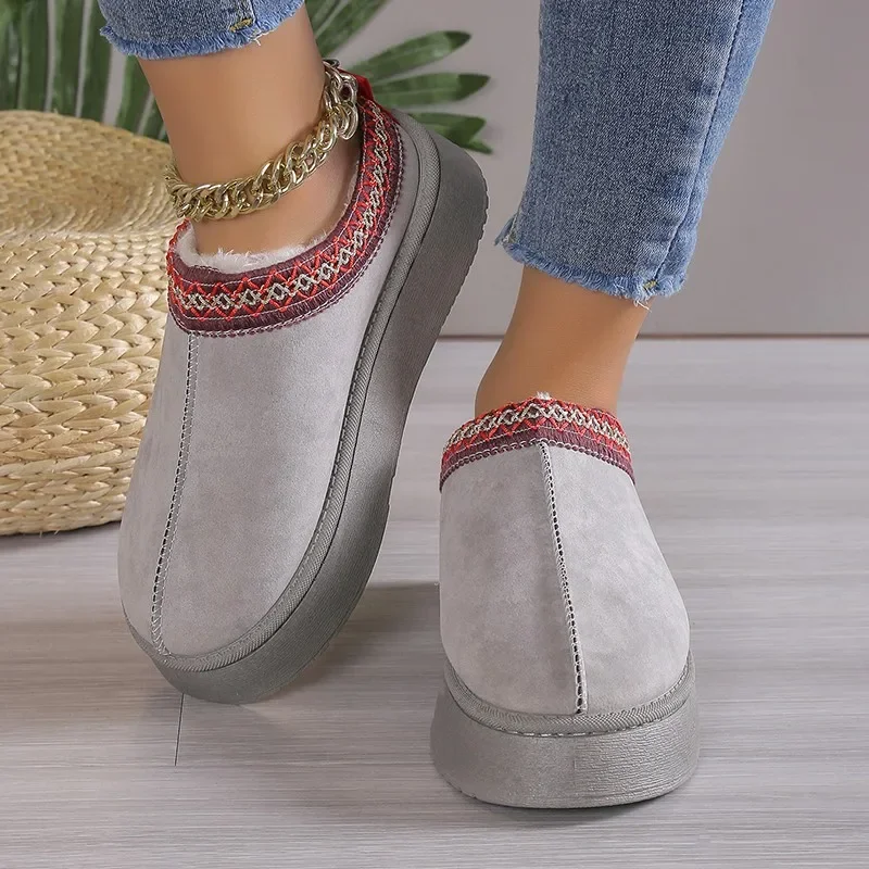 New Ankle Flats Platform Women - Women'S Fashion Ugg Boots ulasan dan harga