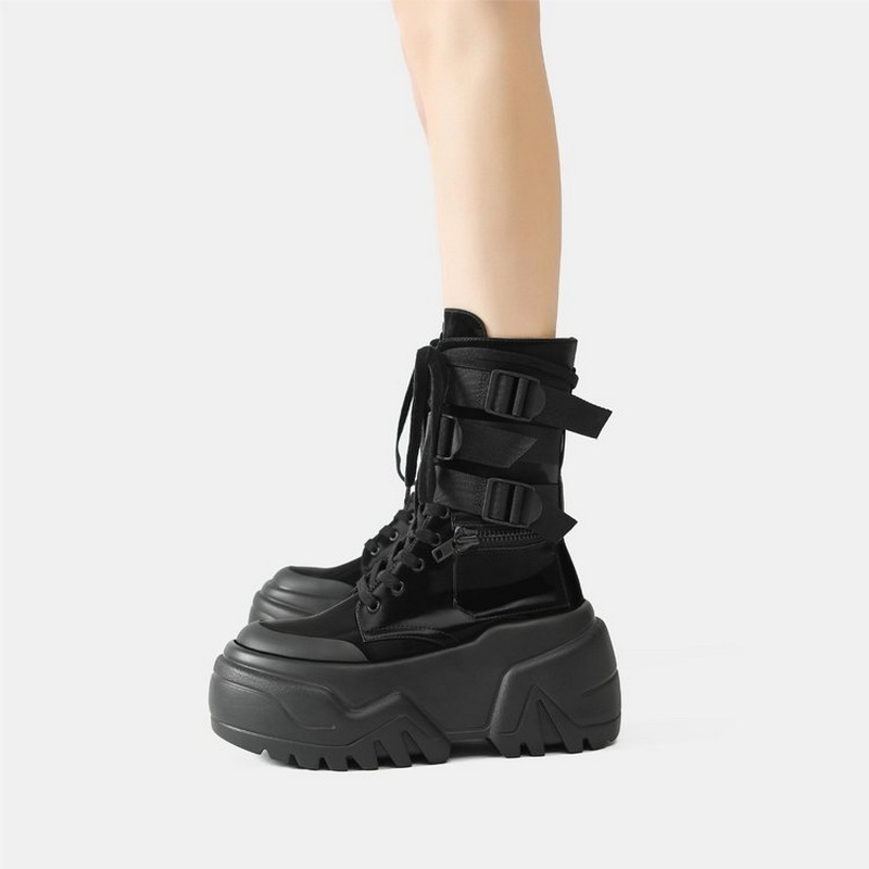 Hot Fashion Women Chunky Platf - Women'S Fashion Korea ulasan dan harga