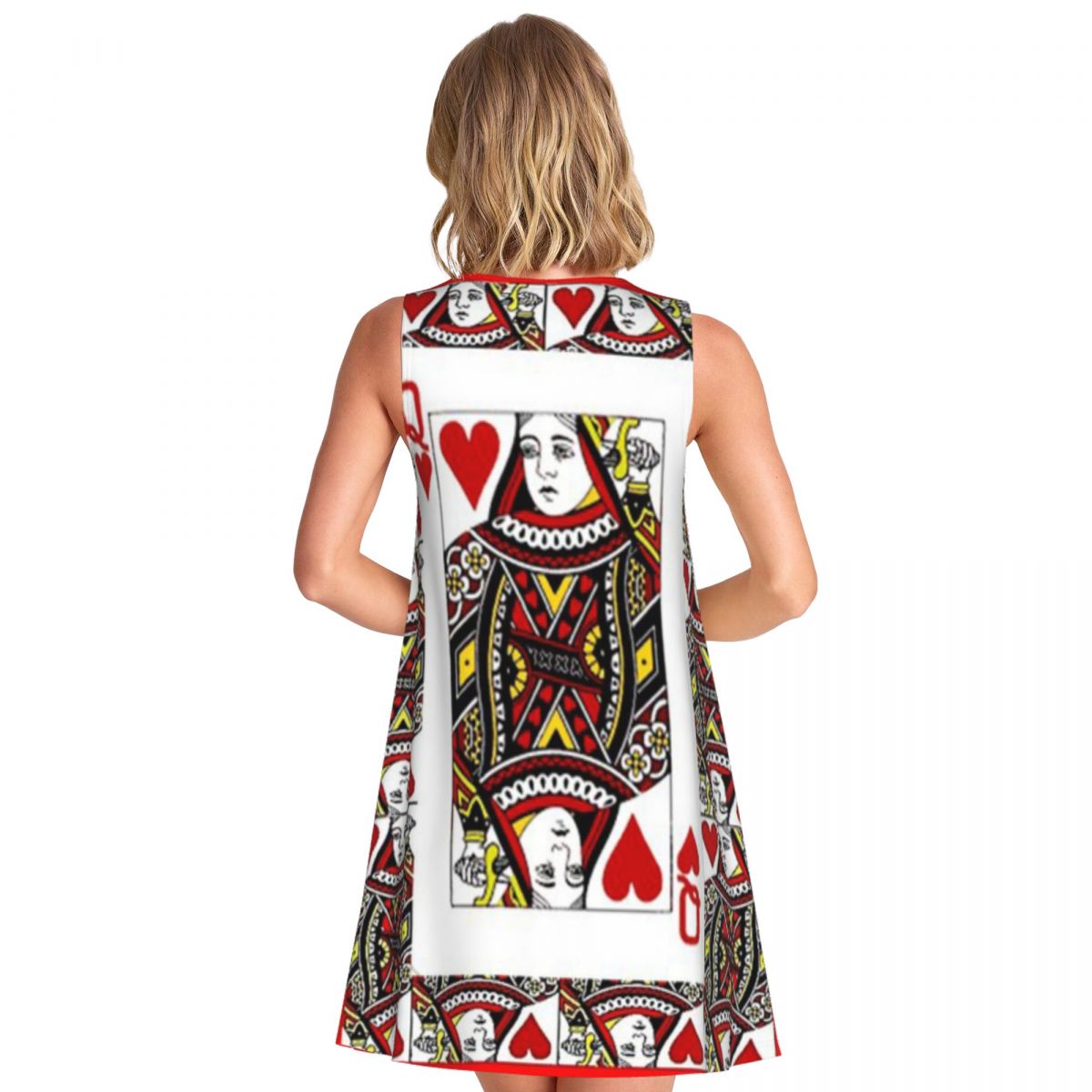 QUEEN OF HEARTS PLAYING CARDS  - Women Fashion Visiting Card ulasan dan harga