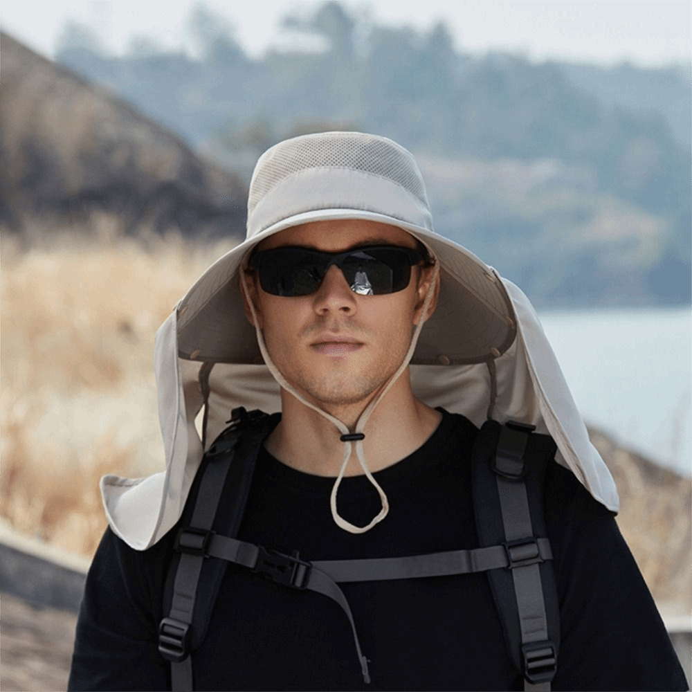 Fashion Cloth Men Sun Hat Big  - Women'S Fashion Visor ulasan dan harga