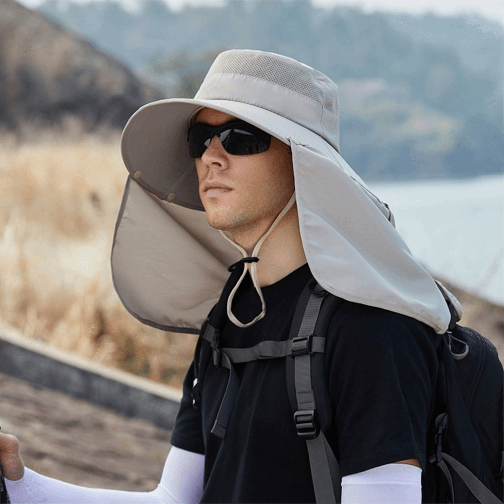 Fashion Cloth Men Sun Hat Big  - Women'S Fashion Visor ulasan dan harga