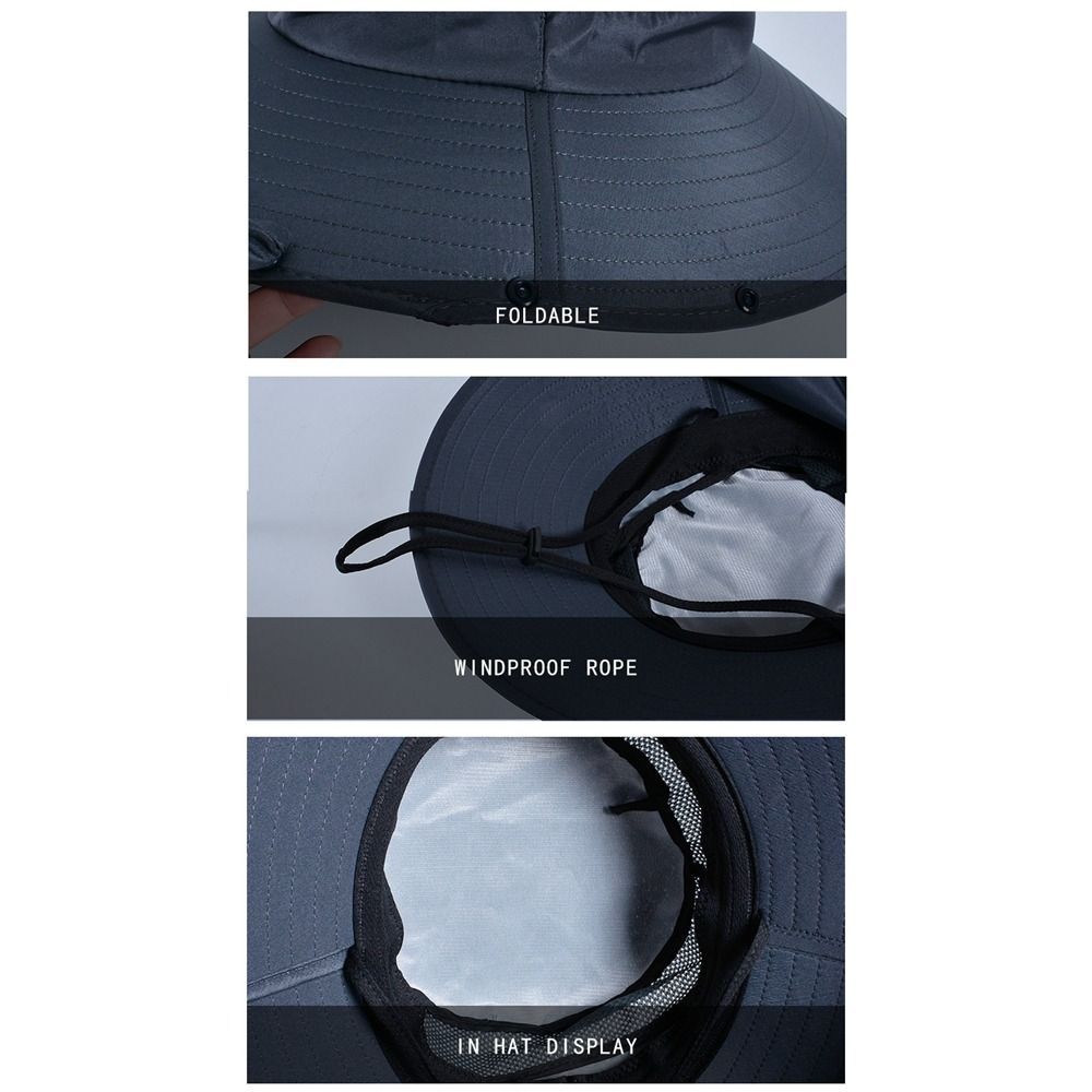 Fashion Cloth Men Sun Hat Big  - Women'S Fashion Visor ulasan dan harga