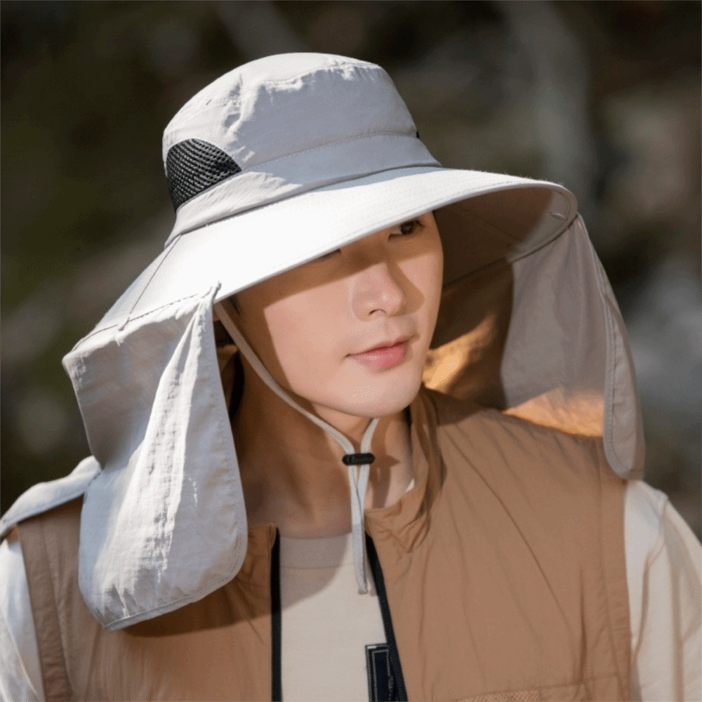 Fashion Cloth Men Sun Hat Big  - Women'S Fashion Visor ulasan dan harga