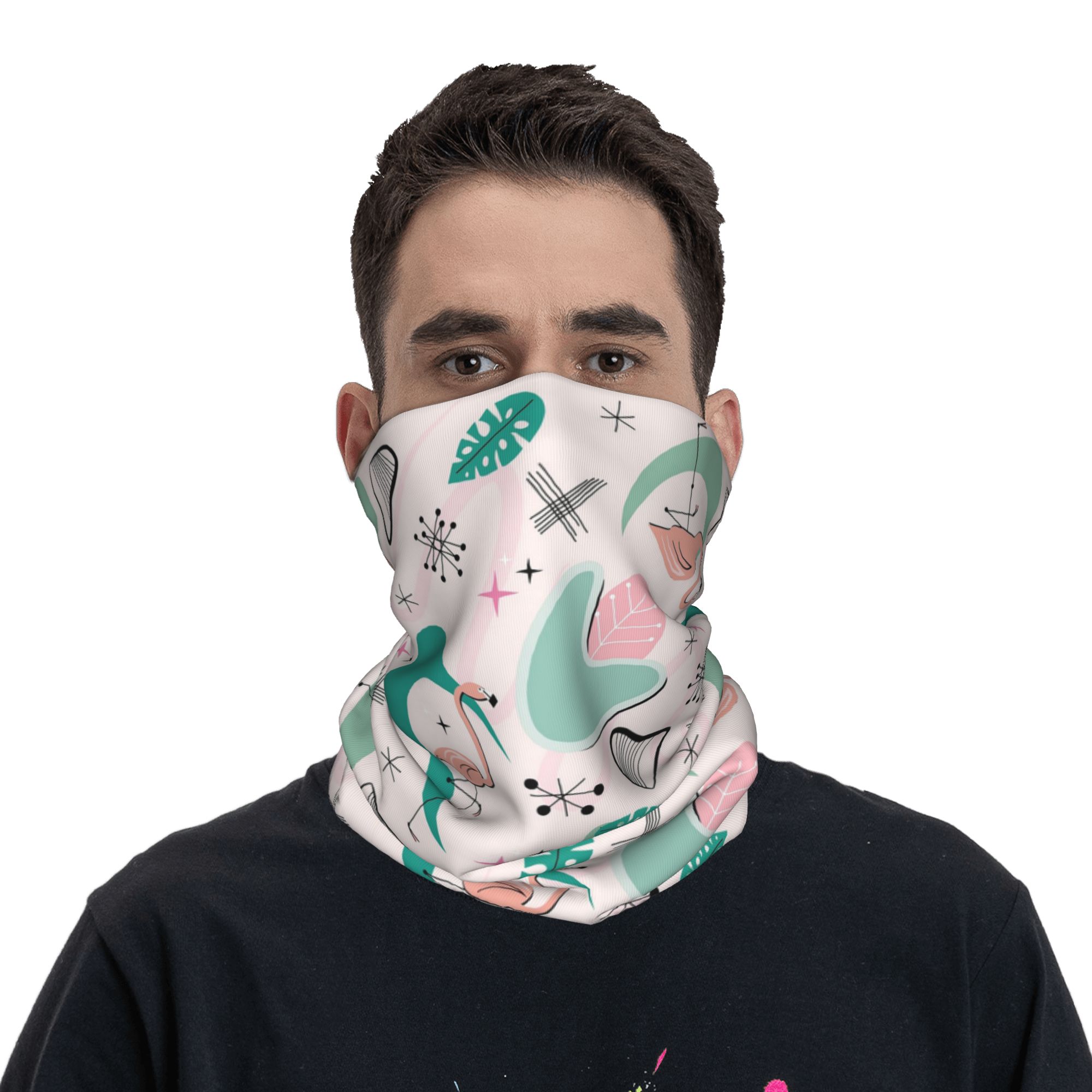 Atomic 50s Flamingo Bandana Ne - Women'S Fashion Of The 50S ulasan dan harga