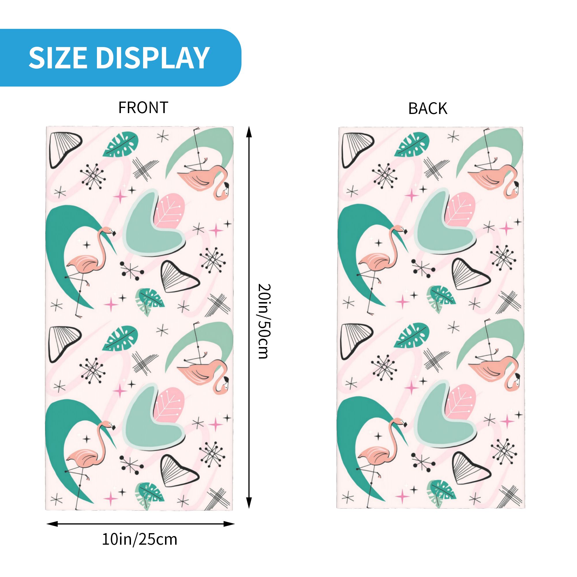 Atomic 50s Flamingo Bandana Ne - Women'S Fashion Of The 50S ulasan dan harga