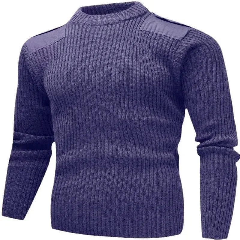 European and American New Styl - Ribbed Knit Sweater ulasan dan harga