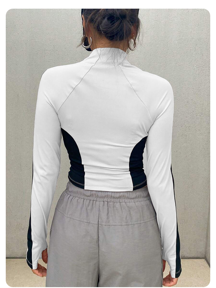 Yoga Clothes Stand Up Collar J - Women'S Fashion Trends ulasan dan harga