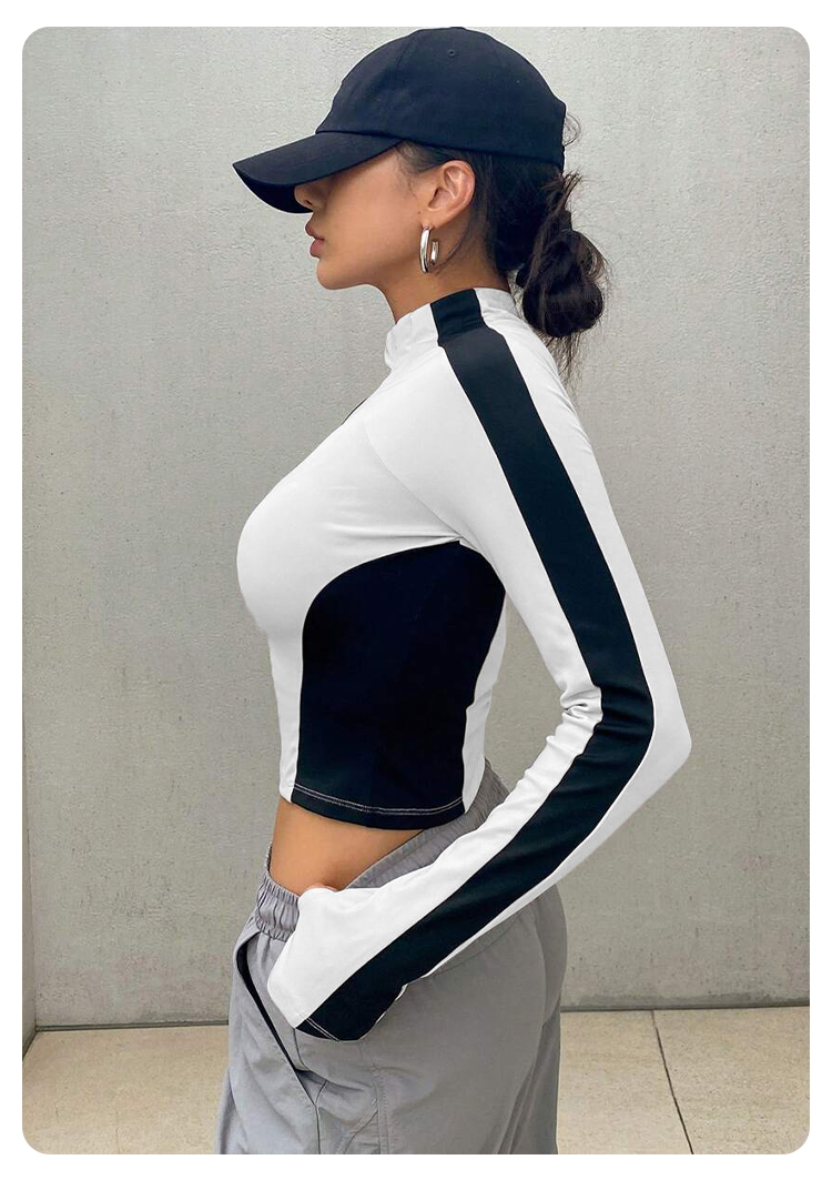 Yoga Clothes Stand Up Collar J - Women'S Fashion Trends ulasan dan harga