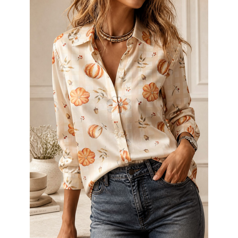 2026Fashion lapel collar long  - Women'S Fashion Trends ulasan dan harga