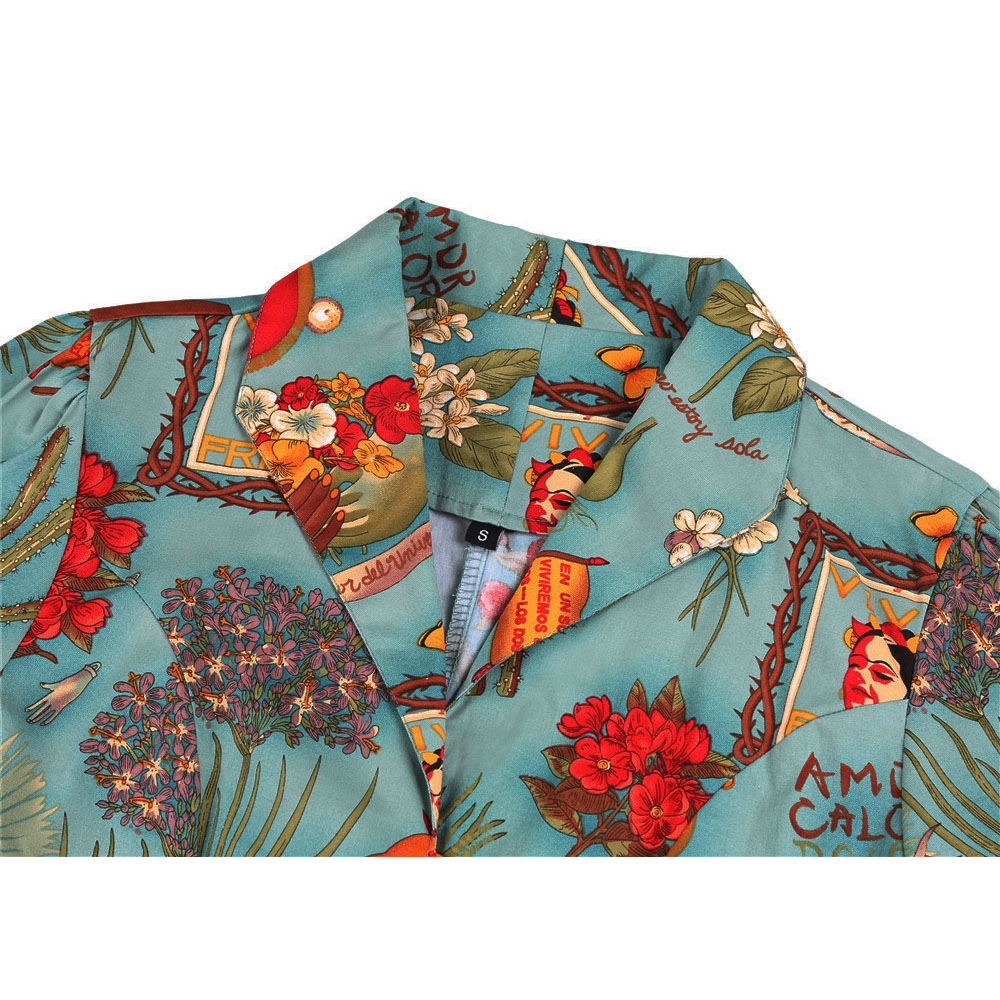 SISHION Short Sleeve Swing Ret - Women'S Fashion Of The 50S ulasan dan harga