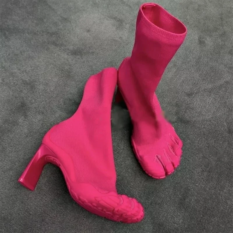 Five Finger Toe Fashion Novel  - Women'S Fashion Socks ulasan dan harga