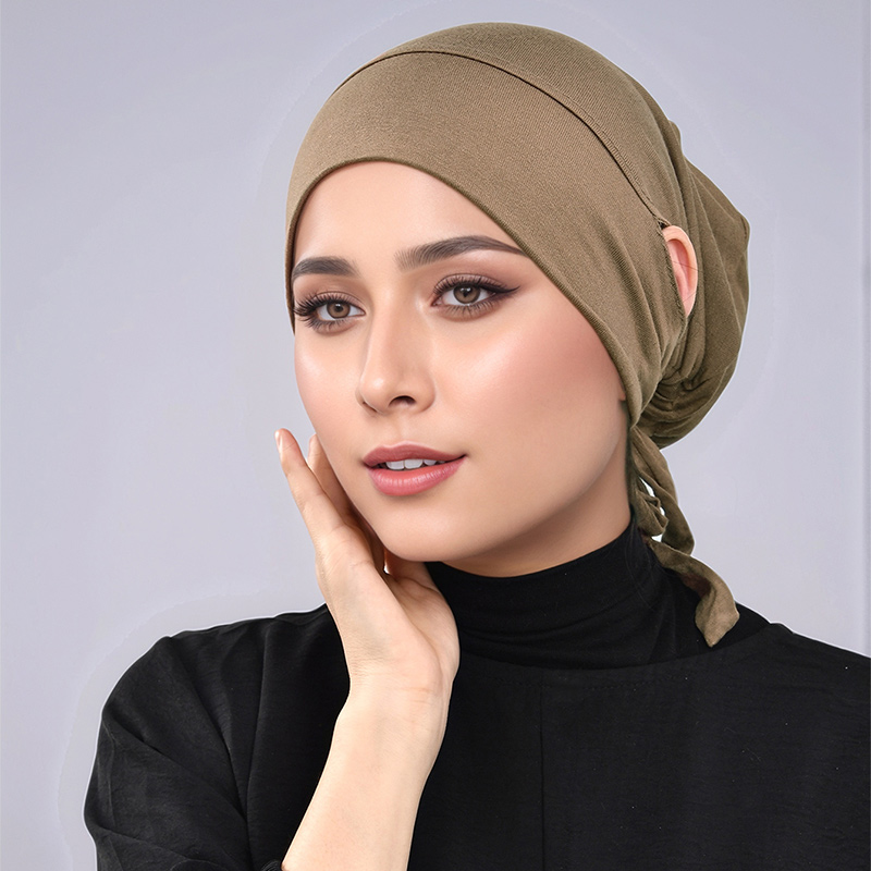 Adjustable Modal Under Cap Wit - Women'S Fashion Visor ulasan dan harga