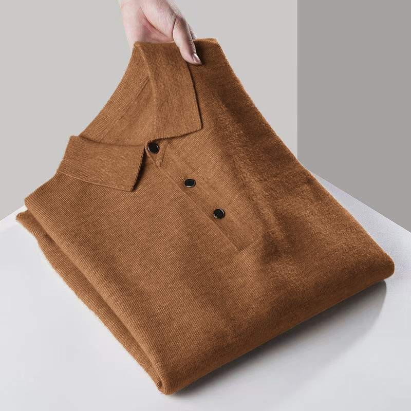 Mens Quarter zipper Sweater Lo - Ribbed Knit Sweater ulasan dan harga