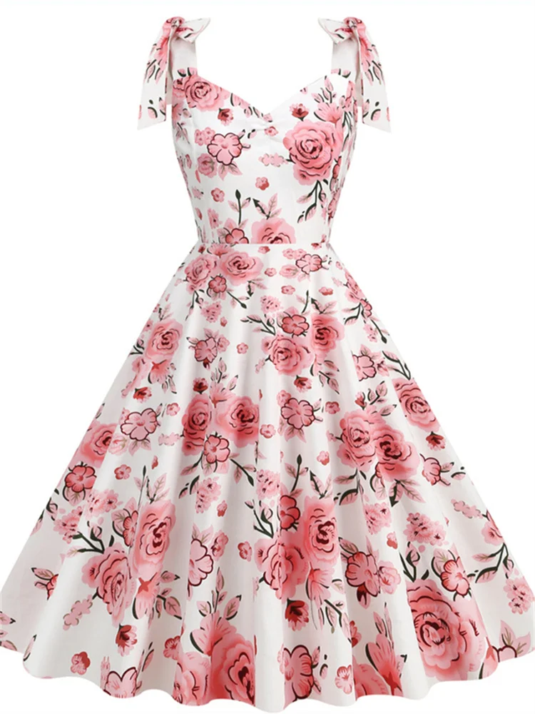 2024 New Fashion Women Summer  - Women'S Fashion Of The 50S ulasan dan harga