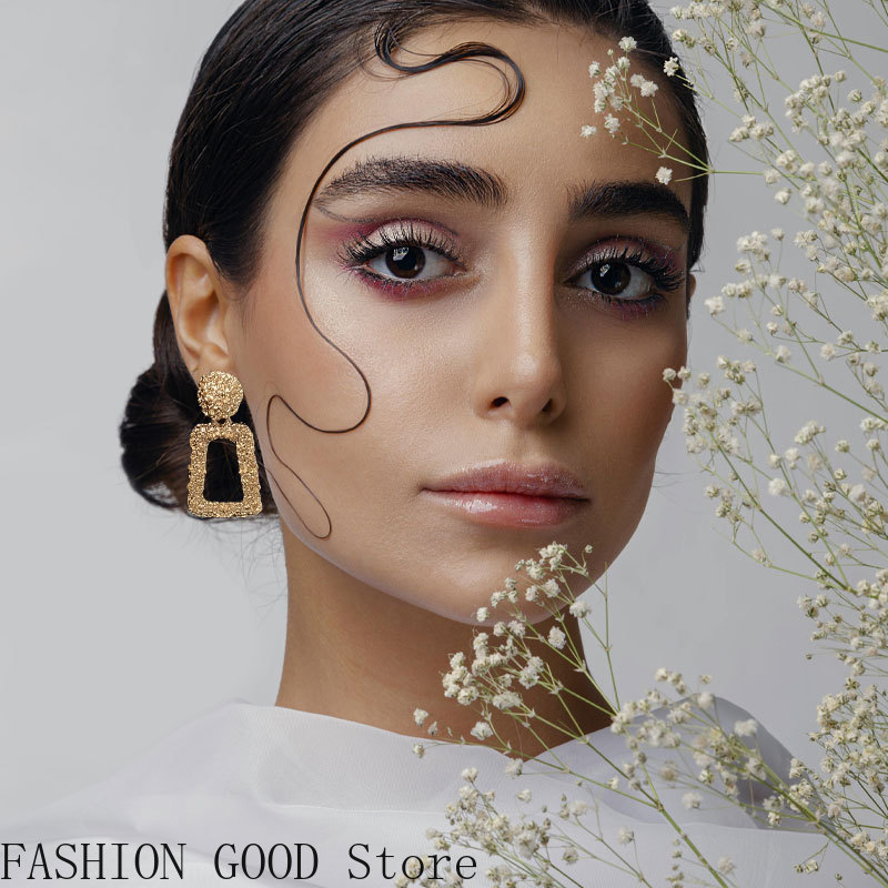Metal Earrings High-end Hollow - Women'S Fashion Website ulasan dan harga