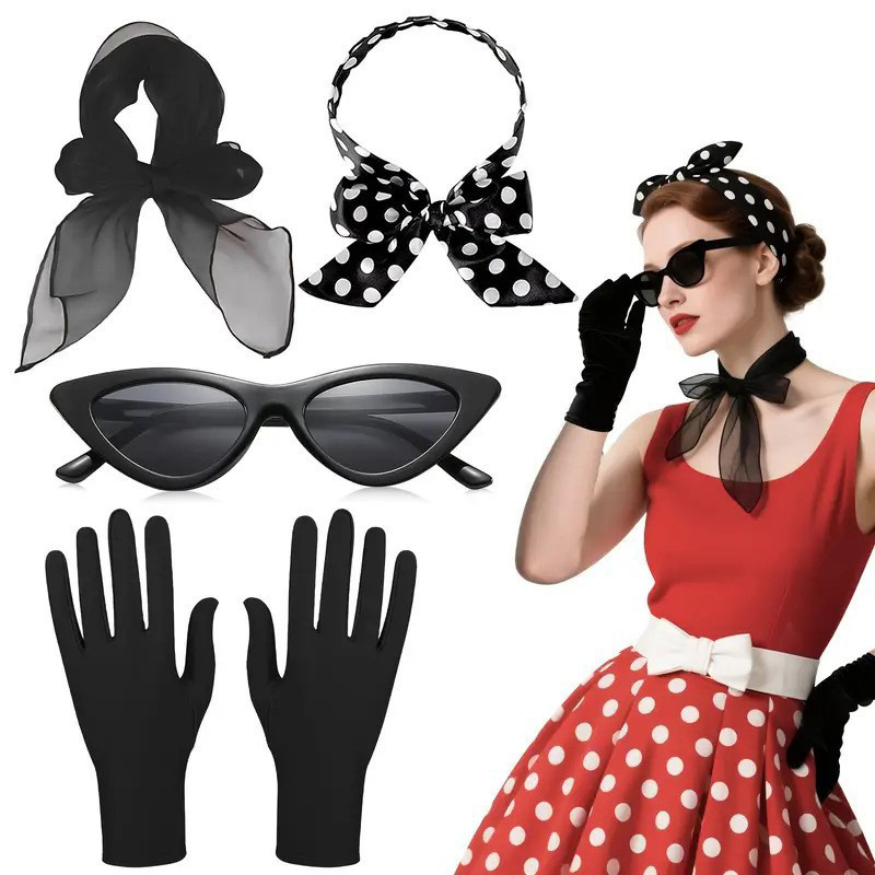 50s Retro Costume Accessories  - Women'S Fashion Of The 50S ulasan dan harga