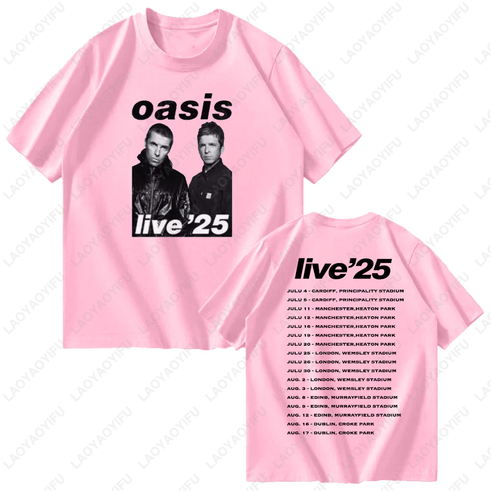 Oasis Live 2025 UK Tour Graphi - Women'S Fashion Uk 2025 ulasan dan harga